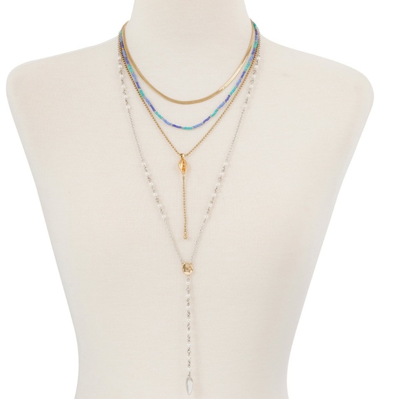 Lucky Brand Jewelry - Lucky brand colorful statement layer necklace
